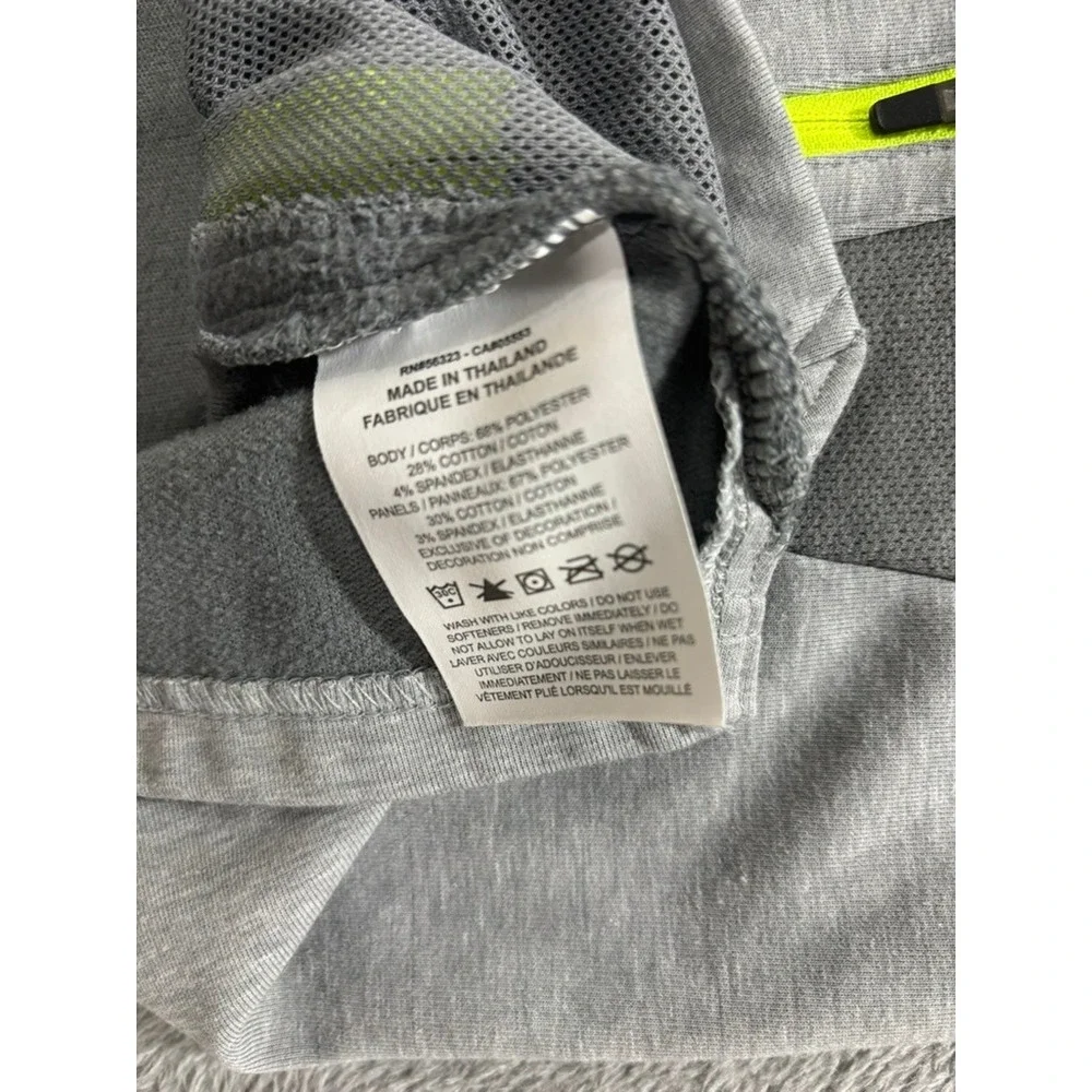 Nike M Gray‎ Therma-FIT Pullover Hoodie Womens Crewneck Swoosh Logo Athleisure